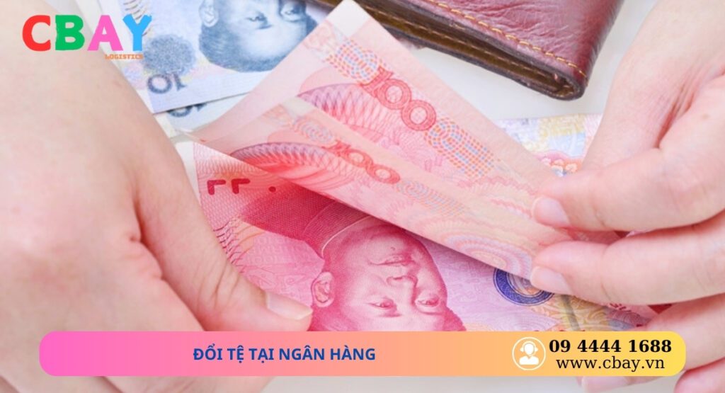 Các ngân hàng lớn là địa chỉ tin cậy để đổi tệ