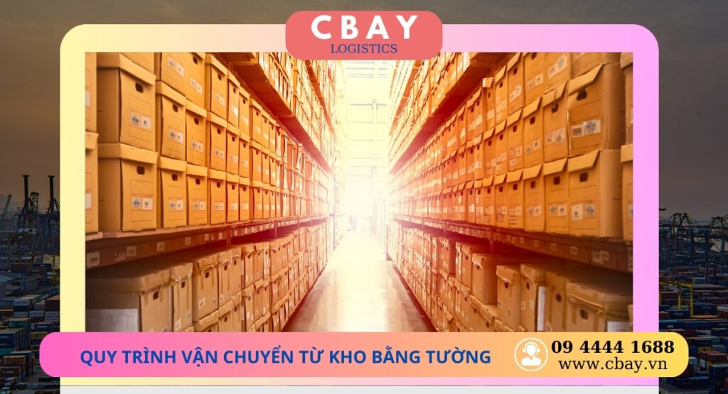 Quy trình vận chuyển hàng từ kho Bằng Tường về Việt Nam