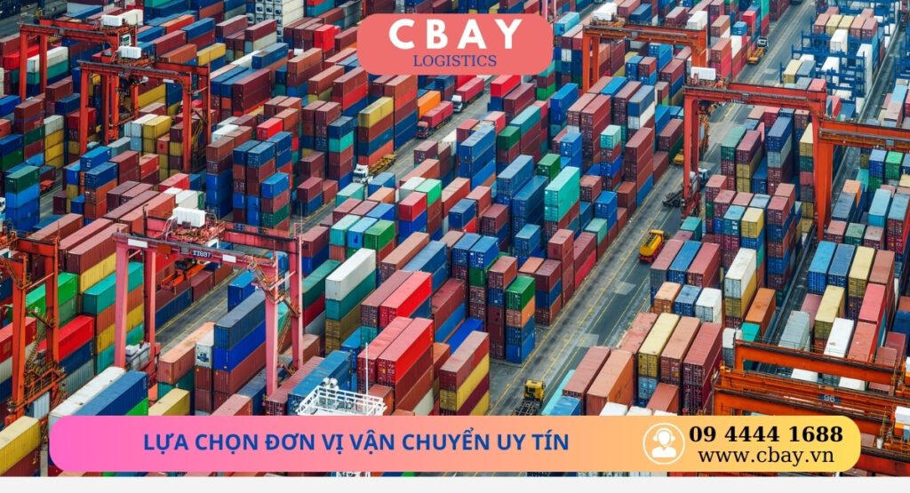 Chọn một đơn vị vận chuyển uy tín và có kinh nghiệm sẽ giúp bạn tối ưu hóa quy trình vận chuyển