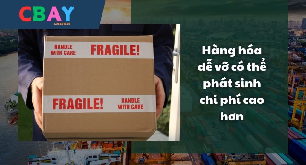 Khi vận chuyển hàng dễ vỡ, bạn không muốn bất kỳ hàng hóa nào khác được xếp chồng lên trên