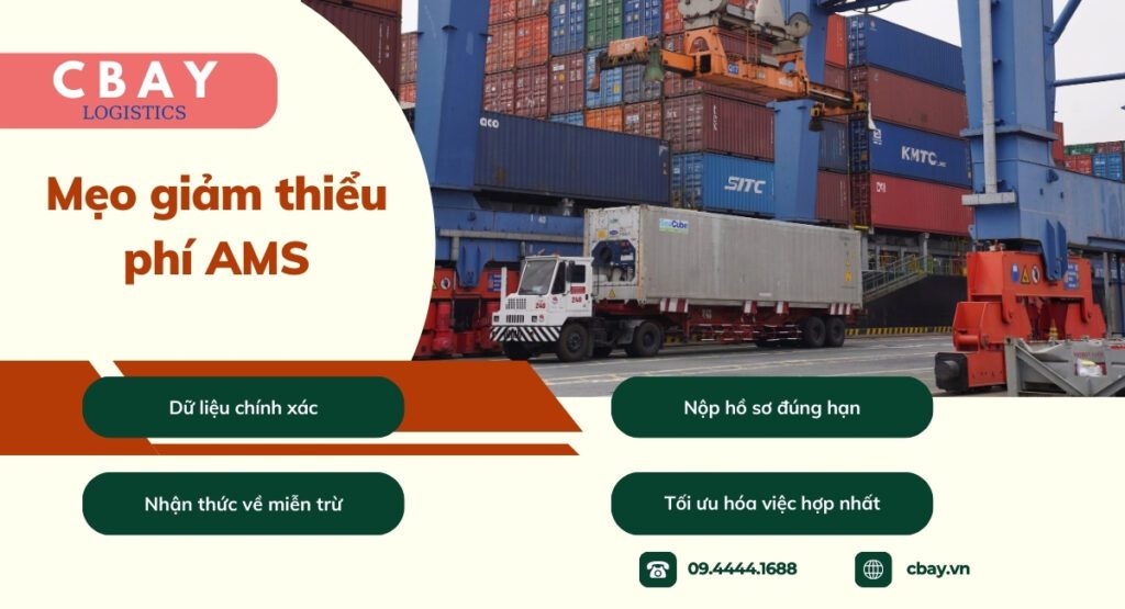 Mặc dù phí AMS là chi phí bắt buộc nhưng vẫn có mẹo để giảm thiểu chi phí này
