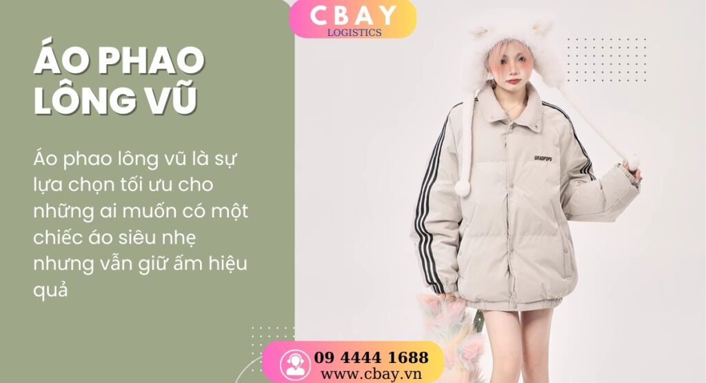 Áo phao lông vũ – Mẫu áo nhẹ, giữ nhiệt hiệu quả
