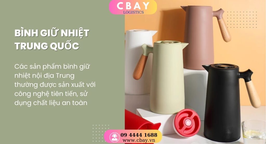 Cách nhập nguồn cung cấp bình giữ nhiệt 