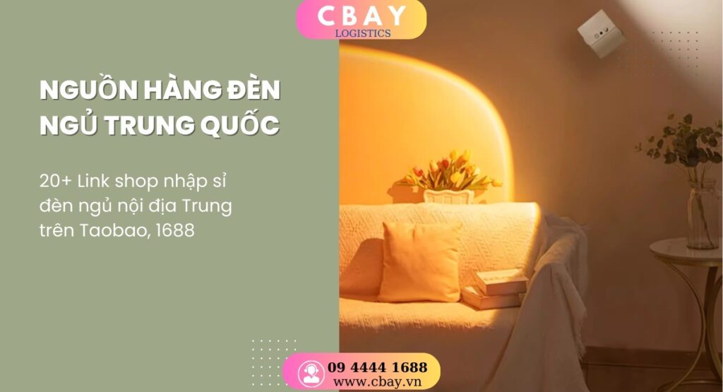 Nguồn hàng đèn ngủ chất lượng trên taobao, Tmall
