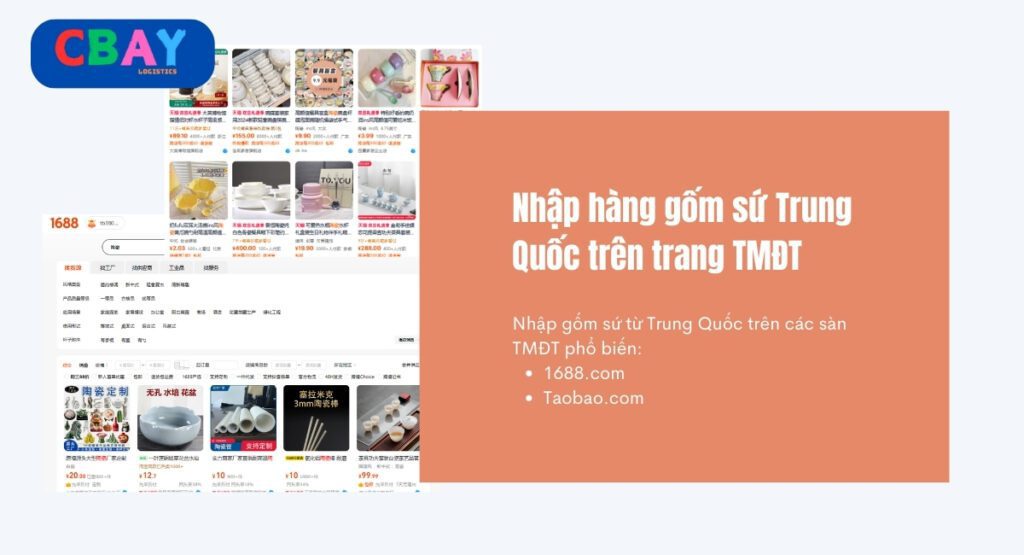 nhập hàng gốm sứ trung quốc