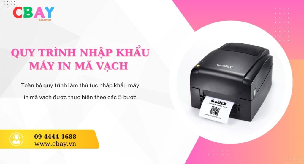 Quy trình thực hiện thủ tục nhập khẩu mã vạch