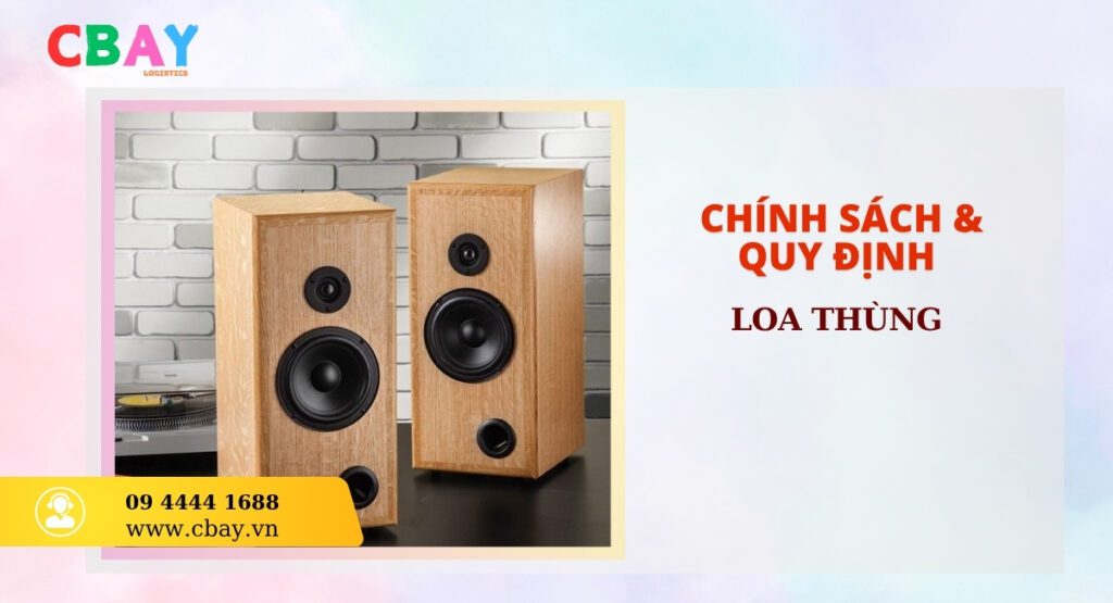 Chính sách & Quy định nhập khẩu loa thùng