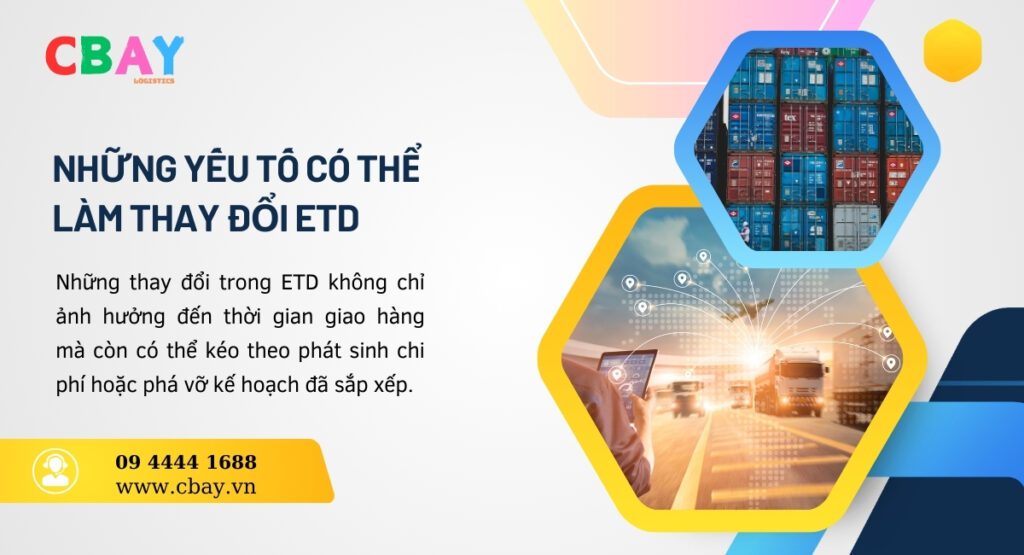 Những yếu tố có thể làm thay đổi ETD