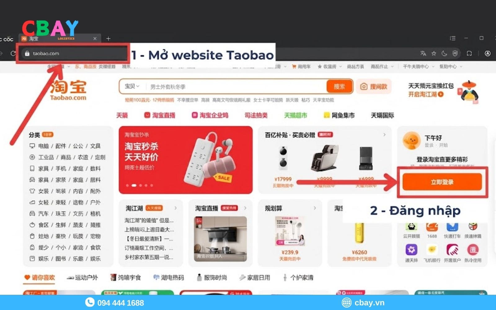 Đăng nhập tài khoản 