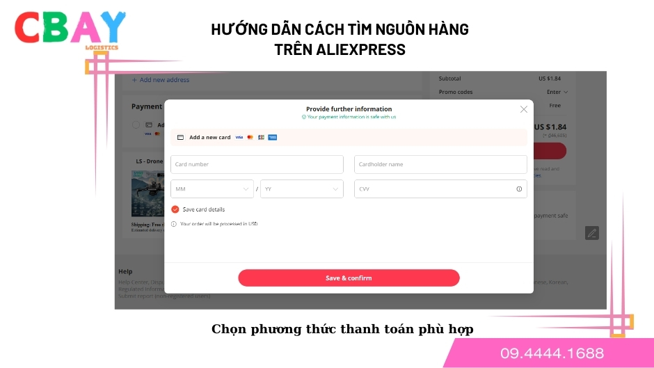 Thanh toán đơn hàng
