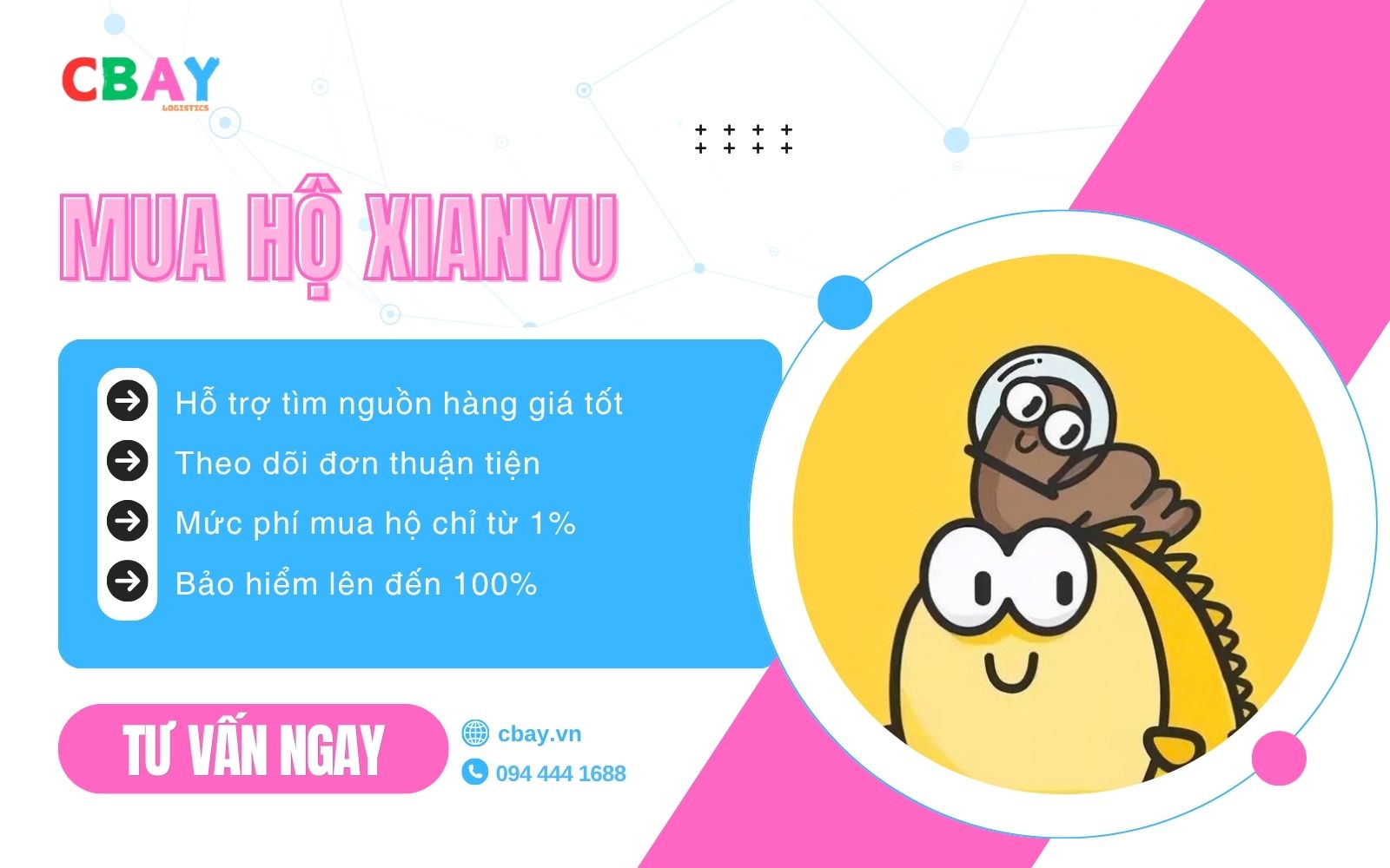 Mua hàng Xianyu tại Cbay