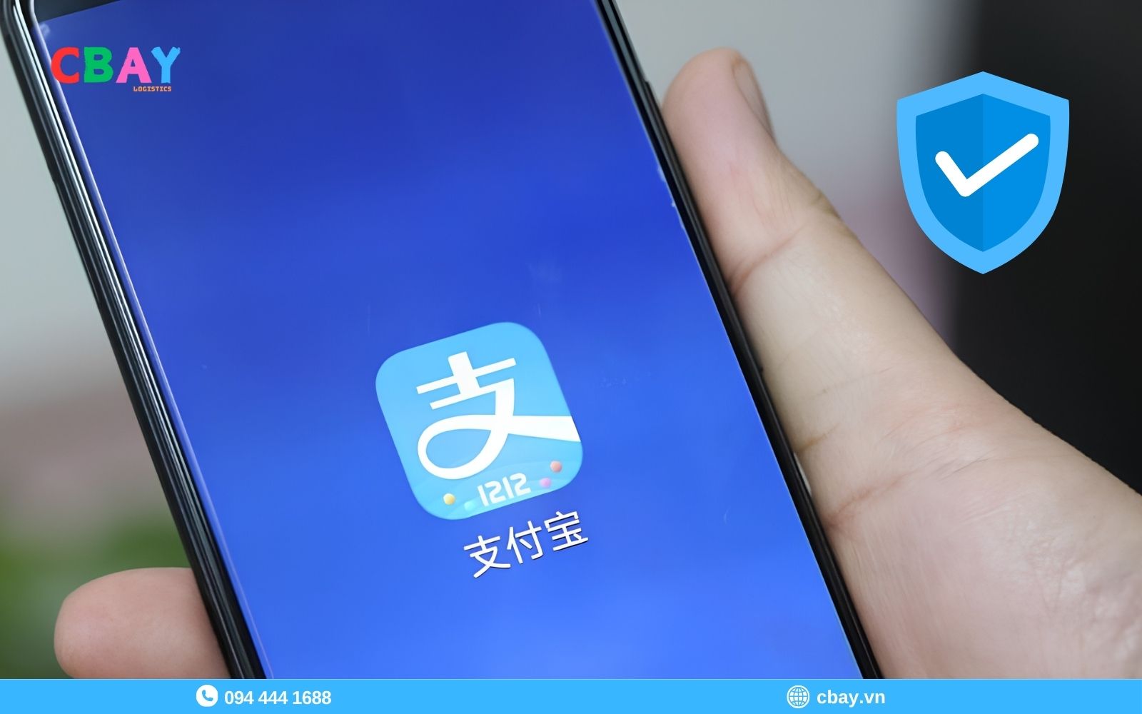 xác minh để mở khóa tài khoản alipay