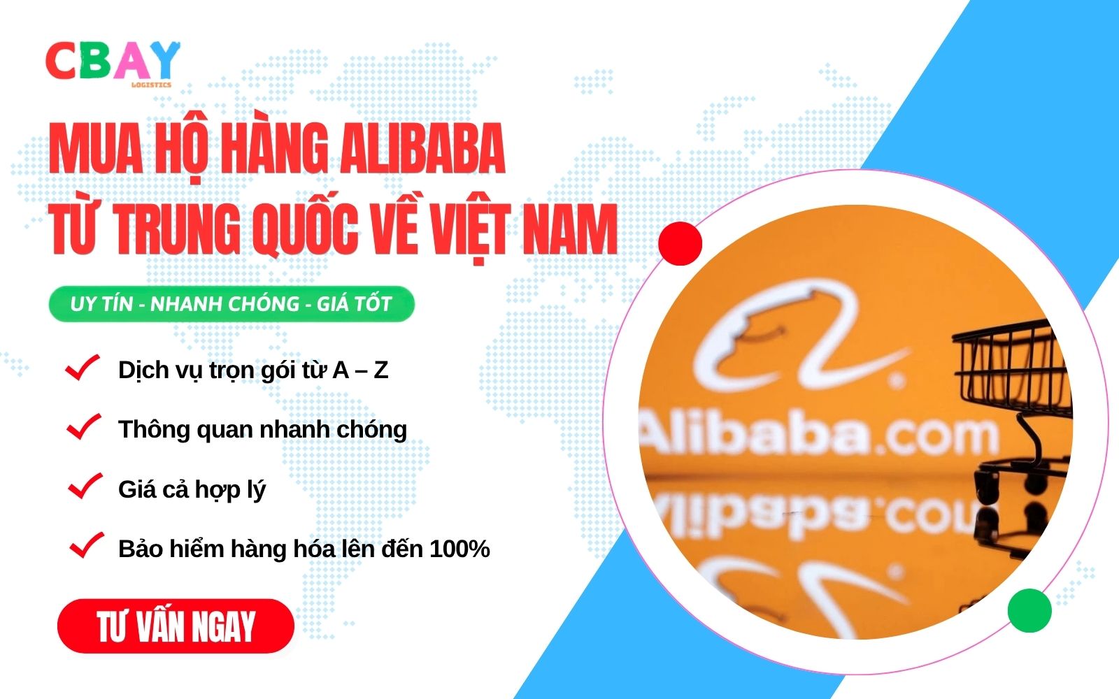 Dịch vụ mua hàng trên Alibaba ​tại Việt Nam